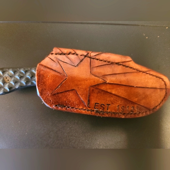 Cywtom Brown Leather Knife Sheath - Picture 1 of 8